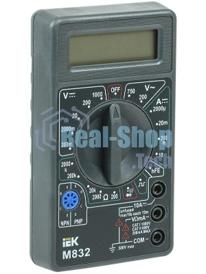 Мультиметр IEK TMD-2S-832 цифровой Universal M832