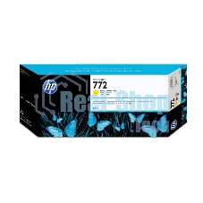 Картридж струйный HP №772 CN630A желтый для HP DJ Z5200 (300мл)