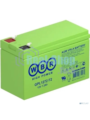 Батарея WBR GPL 1272 (12V 7.2Ah)
