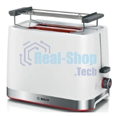 Тостер Bosch TAT4M221 белый, 970 Вт, 2 слота
