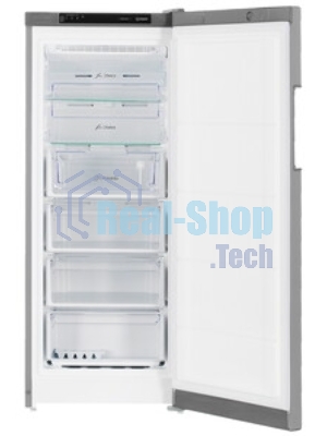 Морозильная камера Indesit DFZ 4150 G, серебристый, 204л, 6 ящиков