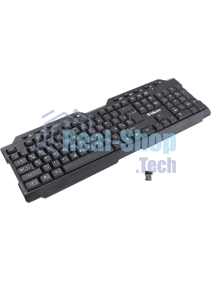 Клавиатура беспроводная Defender Element HB-195 RU USB черный