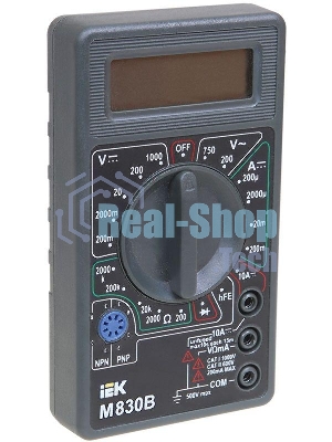 Мультиметр IEK TMD-2B-830 цифровой Universal M830B