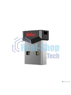 Флешка USB Netac UM81 (NT03UM81N-032G-20BK), 32Gb, USB 2.0, R/W 30/10, черный/красный