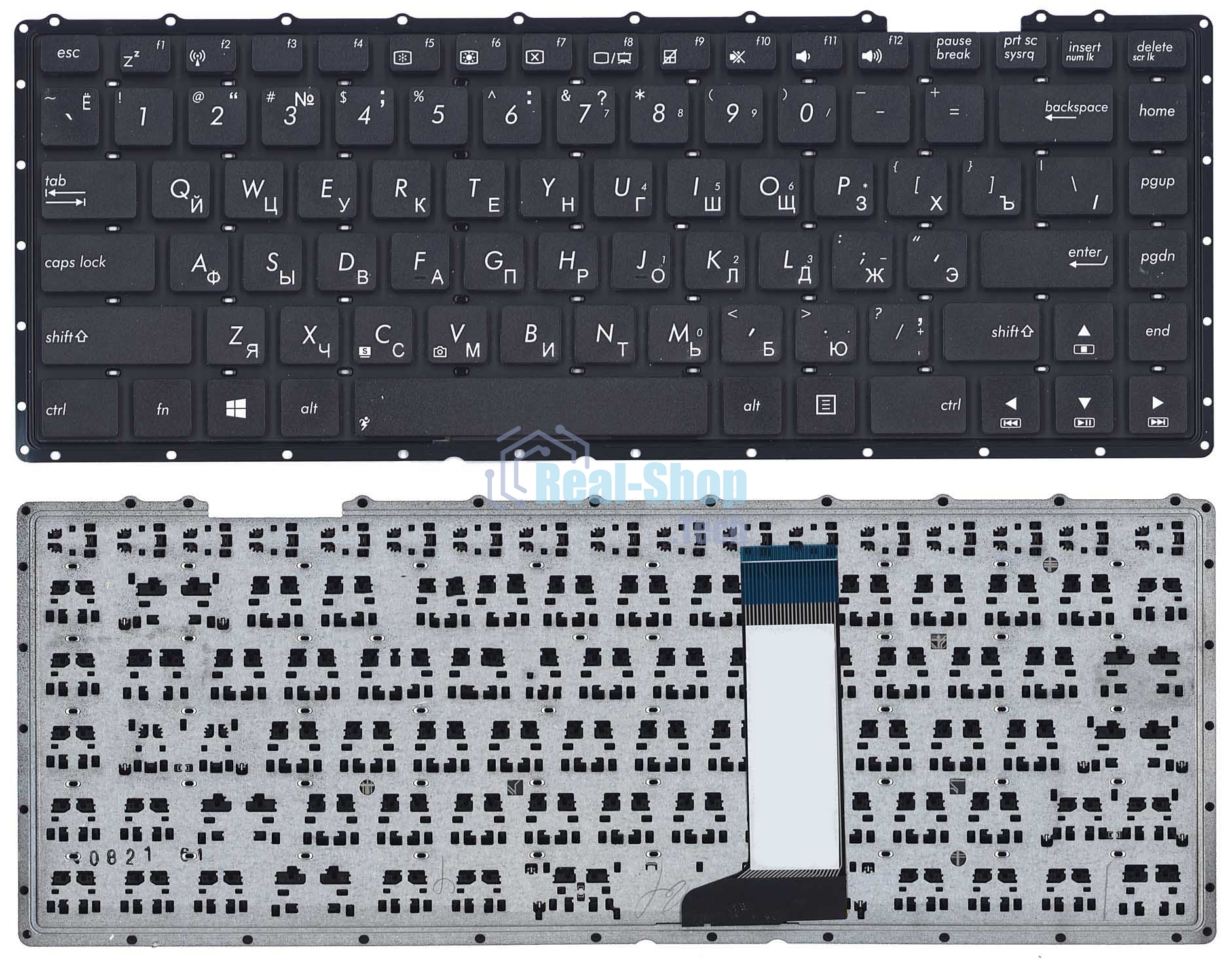 Клавиатура для ноутбука Asus X451 X451CA черная