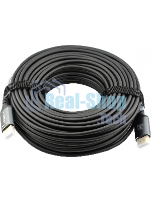 Кабель аудио-видео Cactus CS-HDMI-AOC-2-30 HDMI (m)/HDMI (m) 30м. позолоч.конт. черный