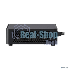 Платформа системного блока Nettop ASUS NUC Model: NUC14RVK, Intel Core 3 Processor 100U, 2xDDR5-5600 SO-DIMM supp, Intel Graphics, Wi-Fi 6E AX211, BT v5.3, 3xUSB 3.2 Gen2, 1xUSB 2.0, 1xUSB 3.2 Gen2 Type-C + 2xT-bolt 4 Type-C w/DP 1.4, 2xHDMI 2.1, 1xRJ45 LAN, 1xDC-in, Intel Ethernet Controller I226-LM, 2.5G, Support: 128Gb~4TB M.2 2280 NVMe PCIe 4.0 x 4 SSD+128Gb~2TB M.2 2242 NVMe PCIe 4.0 x 4 SSD, 19VDC, 4.74A, 90W Power Adapter, W/O OS, With ASUS LOGO, черный