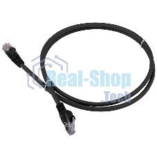 Патч-корд Lanmaster LSZH UTP кат.6, 3.0 м, черный