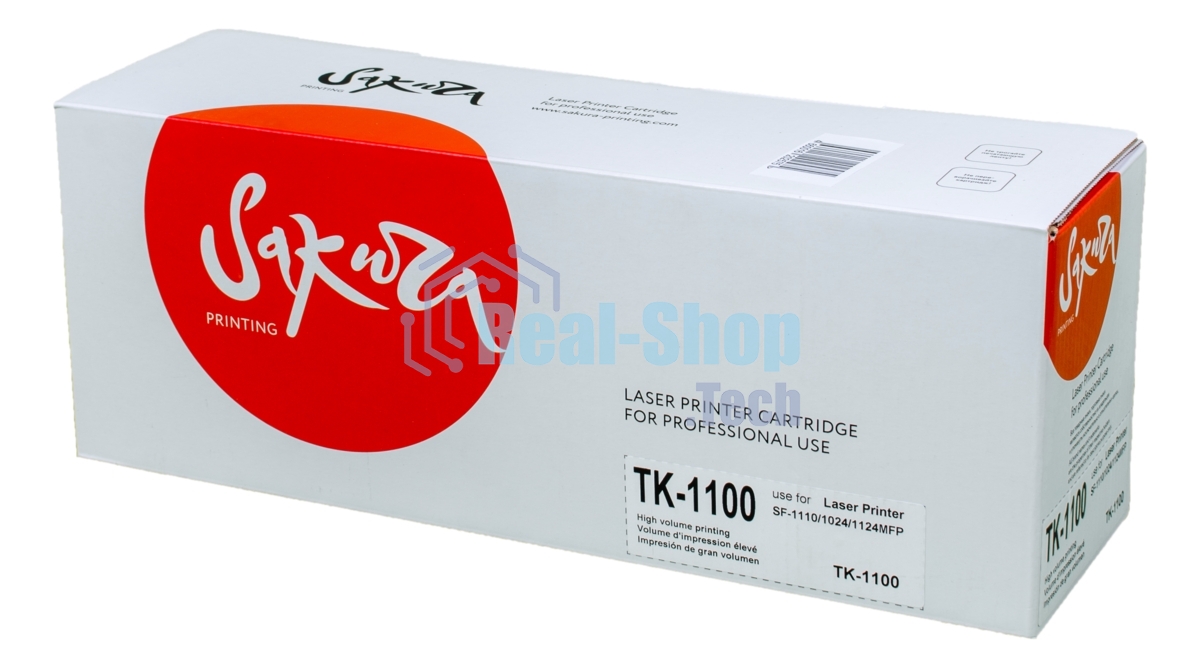 Картридж Sakura TK1100 для Kyocera Mita SF-1110/1024/1124MFP, черный, 2100 к.