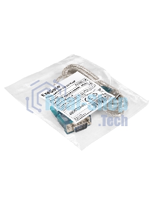 Кабель-адаптер USB 2.0-RS232 ExeGate EX-UAS-1.8 (Am/DB9M, 1,8м, крепеж разъема - винты)