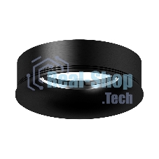 Насадка для корпуса светильника N7011 PBK черный полированный D70*H20mm Out2mm MR16