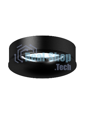 Насадка для корпуса светильника N7011 PBK черный полированный D70*H20mm Out2mm MR16