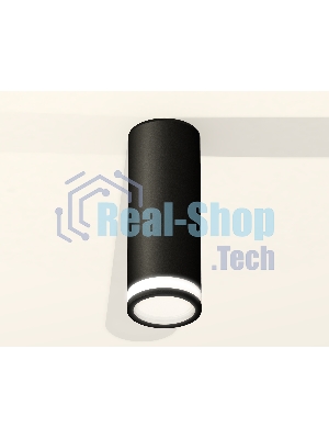 Светильник Ambrella Light XS6343040 SBK/FR черный песок/белый матовый MR16 GU5.3 (C6343, N6221)