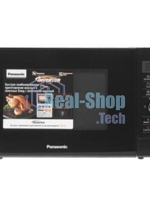 Микроволновая печь Panasonic NN-GD37HBZPE черный 23 л, 1000 Вт, переключатели - сенсор, поворотный механизм