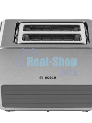 Тостер Bosch TAT7S25 серебристый, 1050 Вт, 2 слота