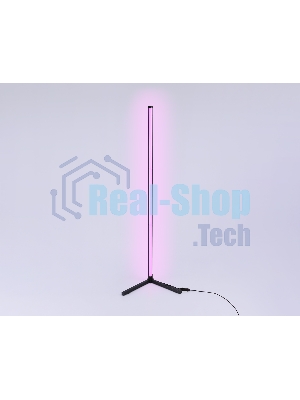 Светильник Ambrella light FL8022 BK черный LED 15W RGB D32*1250 (ПДУ РАДИО 2.4G)