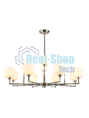 Люстра Ambrella light LH53005/12 SN/FR сатин никель/белый матовый G9*12 max 40W D910*680