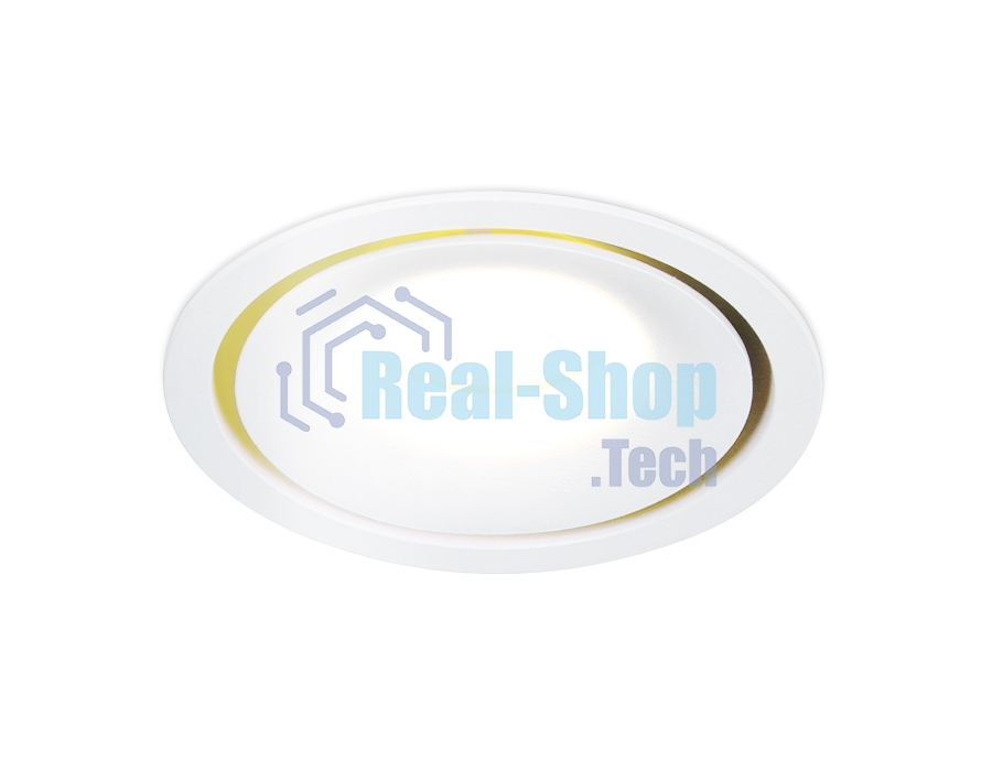 Светильник Ambrella light TN120 WH/S белый/песок GU5.3 D100*30