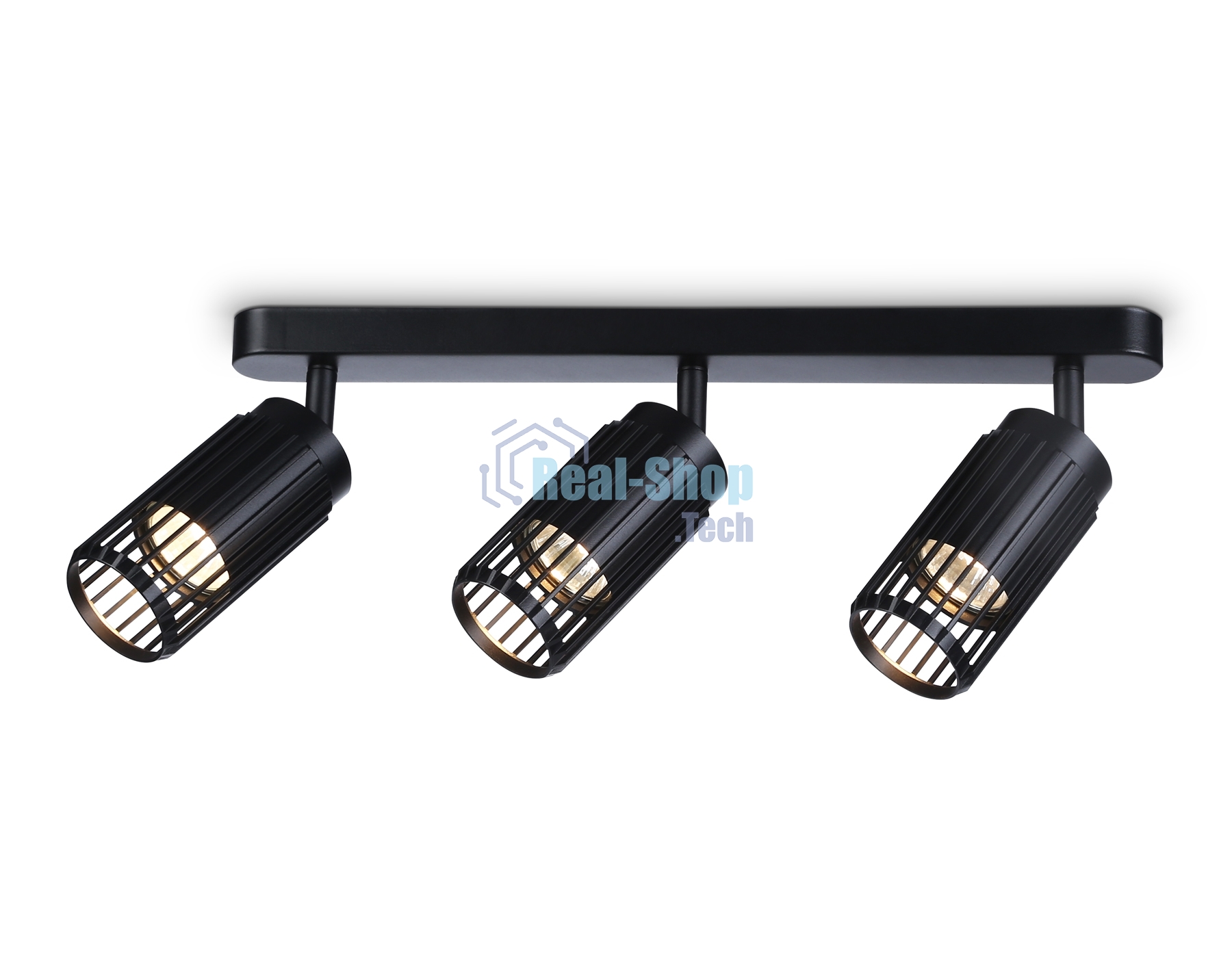 Светильник Ambrella light TN51690/3 BK черный GU10/3 260*60*180