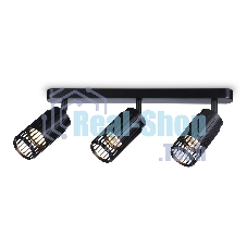 Светильник Ambrella light TN51690/3 BK черный GU10/3 260*60*180