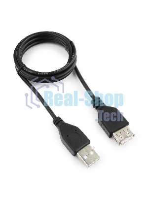 Кабель-удлинитель Гарнизон USB 2.0, AM/AF, 1м, пакет (GCC-USB2-AMAF-1M)