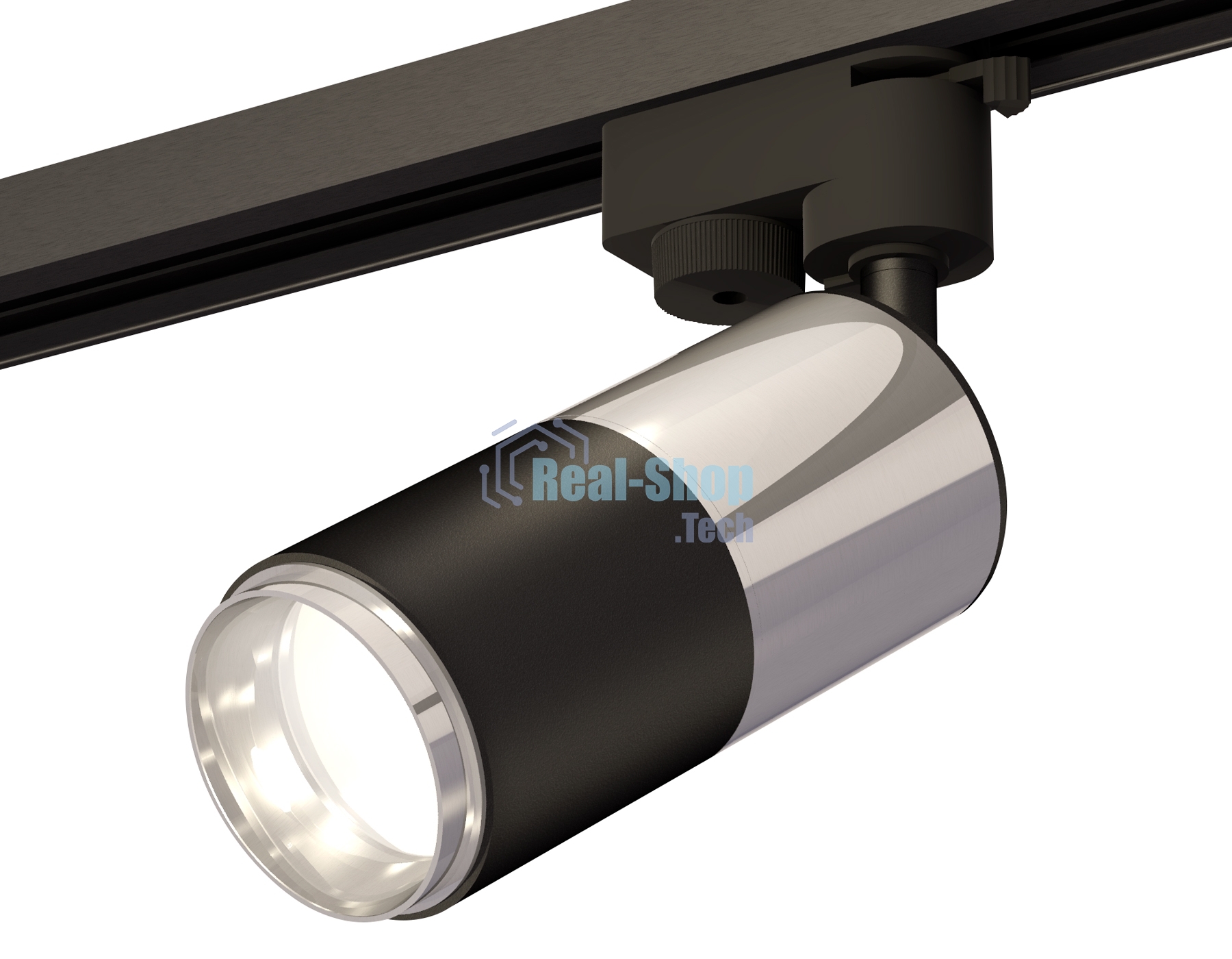 Светильник Ambrella light XT6302051 SBK/PSL черный песок/серебро полированное MR16 GU5.3 (A2521, C6305, A2060, C6302, N6122)
