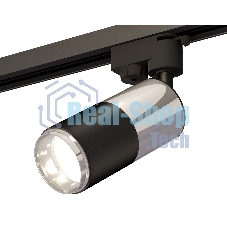 Светильник Ambrella light XT6302051 SBK/PSL черный песок/серебро полированное MR16 GU5.3 (A2521, C6305, A2060, C6302, N6122)