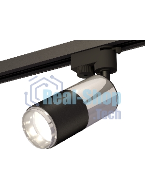 Светильник Ambrella light XT6302051 SBK/PSL черный песок/серебро полированное MR16 GU5.3 (A2521, C6305, A2060, C6302, N6122)