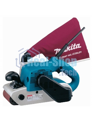 Ленточная шлифовальная шашина Makita 9403 ЛШМ,1200Вт,100х610мм,500м\м,5.9кг,кор,п\сборник