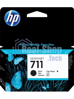 Картридж струйный HP №711 CZ129A черный для HP DJ T120/T520 (38мл)