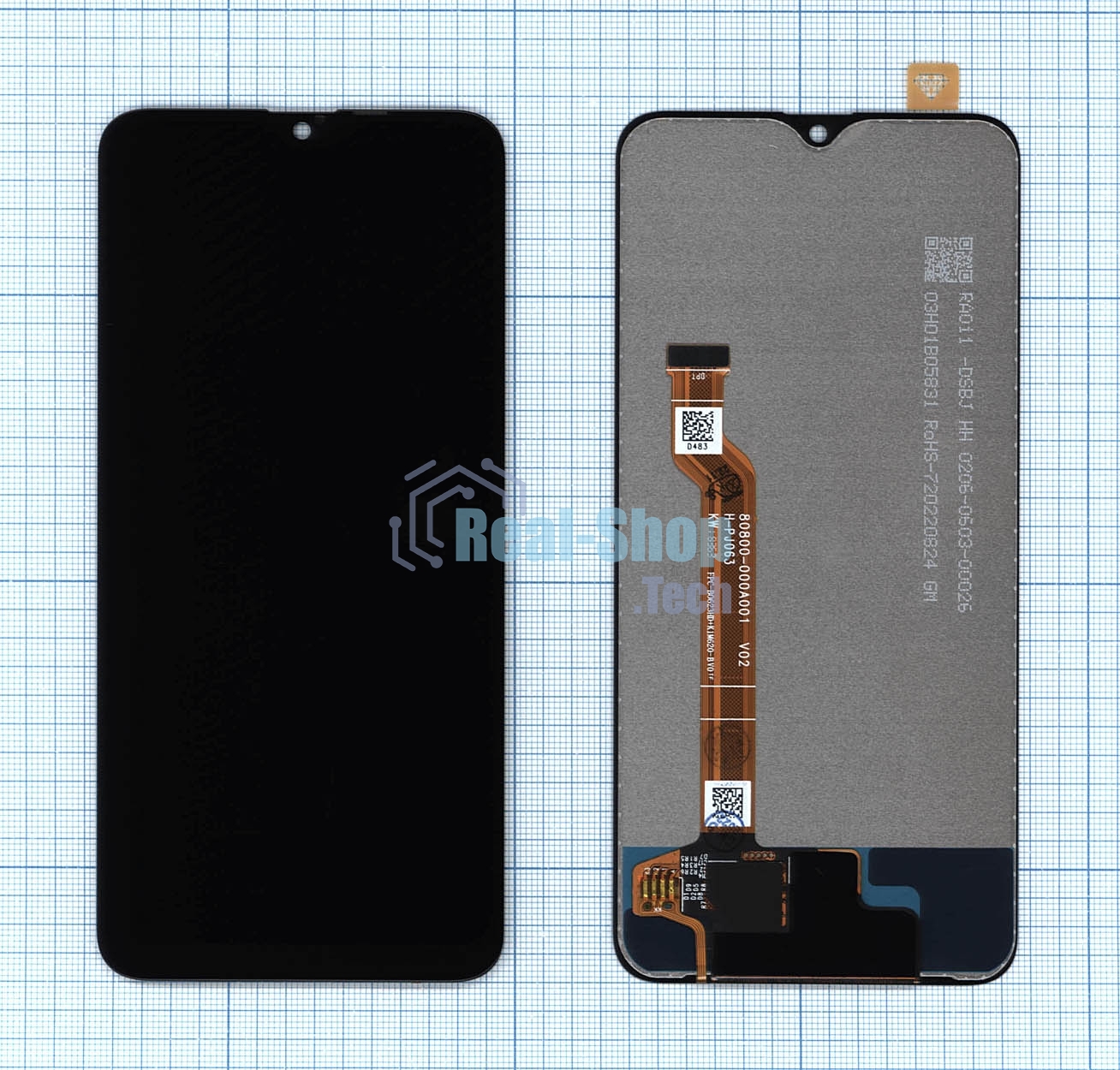 Дисплей для Realme 2 Pro черный