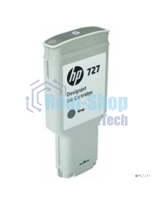 Картридж струйный HP 727 с чернилами фотографического черного цвета для принтеров Designjet, 300 мл