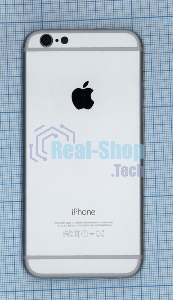 Задняя крышка для iPhone 6 (4.7) серебристый