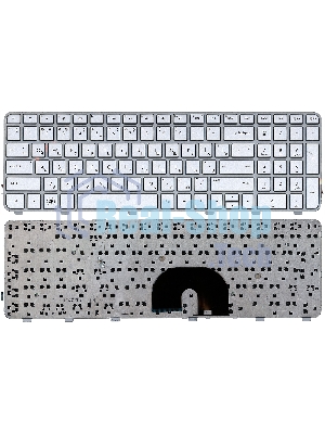 Клавиатура для ноутбука HP Pavilion DV6-6000 серебристая