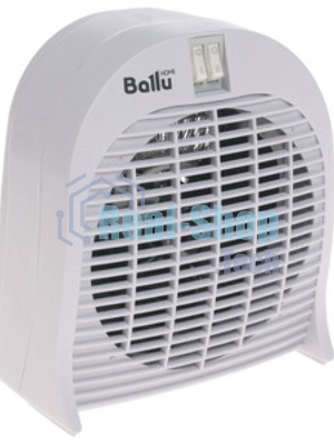 Тепловентилятор Ballu BFH/S-04 серый, 2000 Вт, 25 м2, термостат