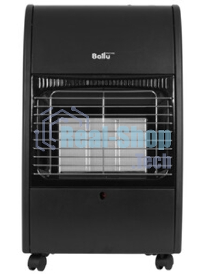 Обогреватель инфракрасный газовый Ballu BIGH-45 K черный, керамический, 3800 Вт, 60 м2