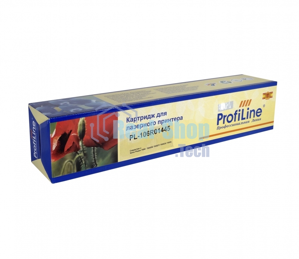 Картридж лазерный ProfiLine PL-106R01445 для принтеров Xerox Phaser 7500N/7500DN/7500DT/7500DX 17800 копий Yellow