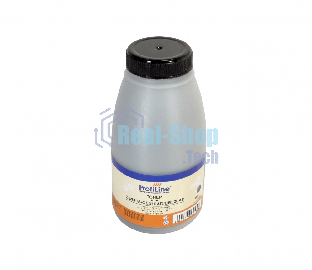 Тонер ProfiLine PL-CB540/CE310/CE320/CE250/CE260/CE740/CB400 для HP CLJ CP 1215/1515/3525/5220/5225/4005/4025/4525/CM1215MFP 1025/nw1525n/nw/CM1415fn/fnw LaserJet Pro 100 M175/M275/Pro 200 M251nw/Canon LBP5050 черный 55 гр Фасовка РФ