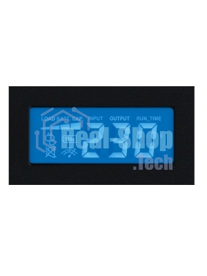 Источник бесперебойного питания CyberPower PR1000ELCDRT1U/1000 ВА/800 Вт/USB/RS-232/EPO/SNMPslot/6 x IEC 320 C13 (компьютерная)