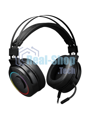 Гарнитура Redragon Lamia 2 чёрный, проводная, USB, подсветка