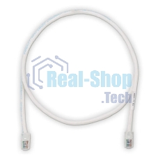 Кабель Патч-корд Panduit UTPCH10MY вилка RJ-45-вилка RJ-45 кат.5е 10м белый ПВХ