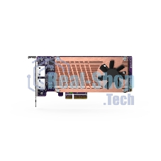Плата расширения QNAP QM2-2P2G2T Expansion card 2 slots M.2 2280 NVMe. PCIe Gen3 x4 interface, 2x 2.5 GbE BASE-T.