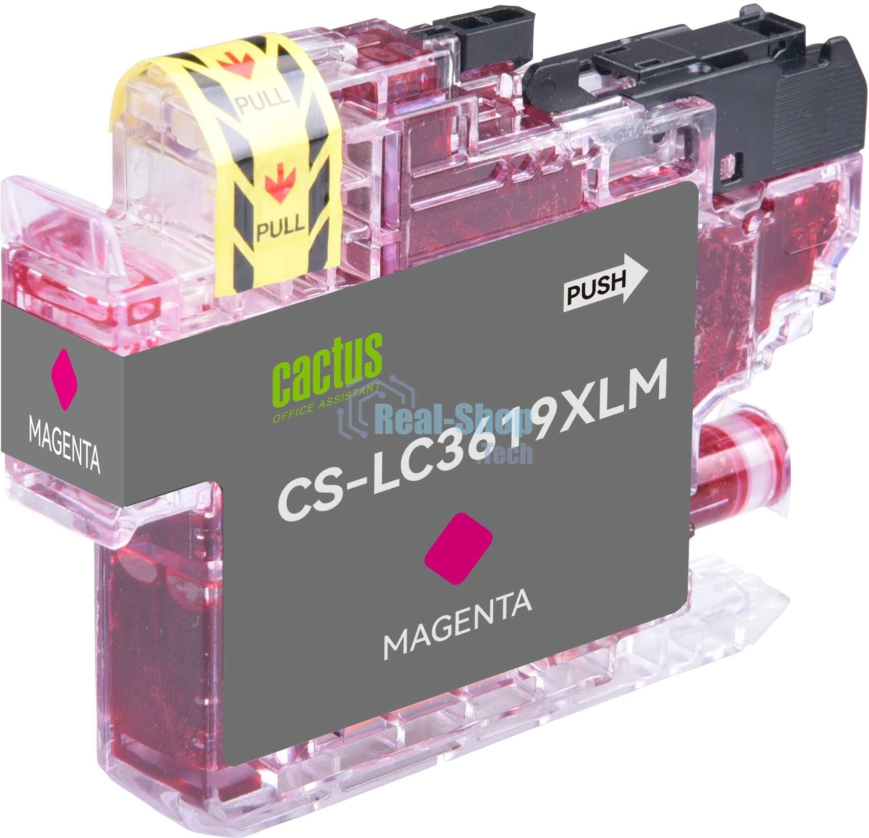 Картридж струйный Cactus CS-LC3619XLM пурпурный (18.4 мл) для Brother MFC-J2330DW/J2730DW/J3530DW/J3930DW