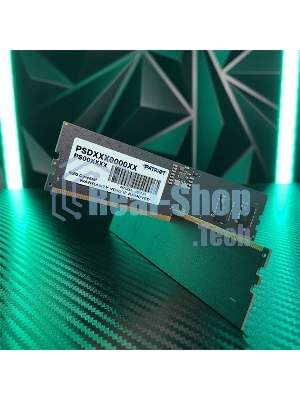 Оперативная память Patriot Signature, DDR5, 32GB (1x32 GB), 4800 MHz, CL40, DIMM