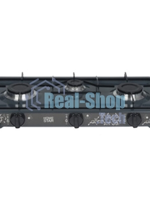 Плита настольная газовая Homestar HS-1203 3-х конфорочная (003700)