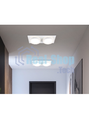 Светильник Ambrella light TN52423/2 WH/FR белый/белый матовый GX53 max 12W 210*105*45