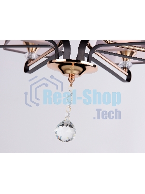 Светильник Ambrella light TR4618/8 CF/FGD кофе/золото E27/8 max 40W D760*810