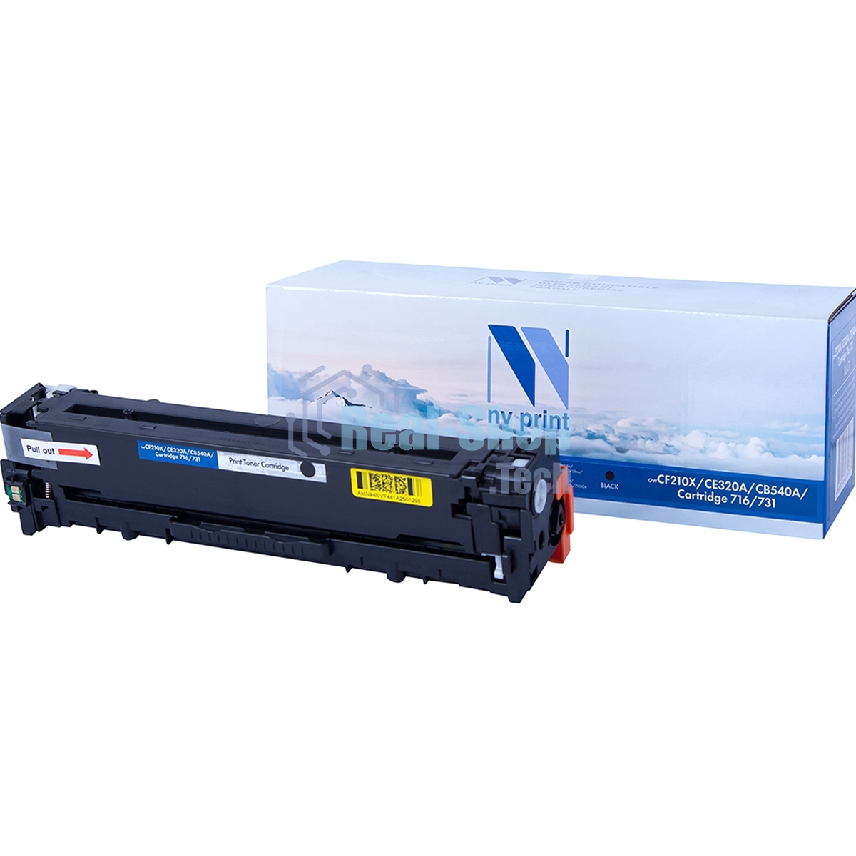 Картридж лазерный NVPrint совместимый HP CF210X/CE320A/CB540A/Canon 716/731 Black для LaserJet Color Pro M251n/M251nw/M276n/M276nw/CP1525n/CP1525nw/CM1415fn/CM1415fnw/CP1215/CM1312/CM1312nfi/CP1215/Canon i-SENSYS LBP5050/LBP5050n/MF8030Cn/MF8040Cn/MF8050Cn/MF8080Cw/LBP-7100Cn/7110Cw (2200k)