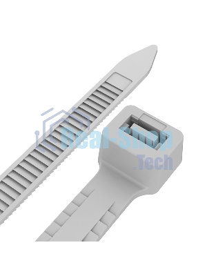Хомут-стяжкa нейлоновая с тройным замком Rexant 250x4,8 мм, белая, упаковка 100 шт.