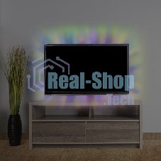 Лента светодиодная с USB коннектором 5 В, 10 мм, IP65, SMD 5050, 60 LED/m, цвет свечения RGb